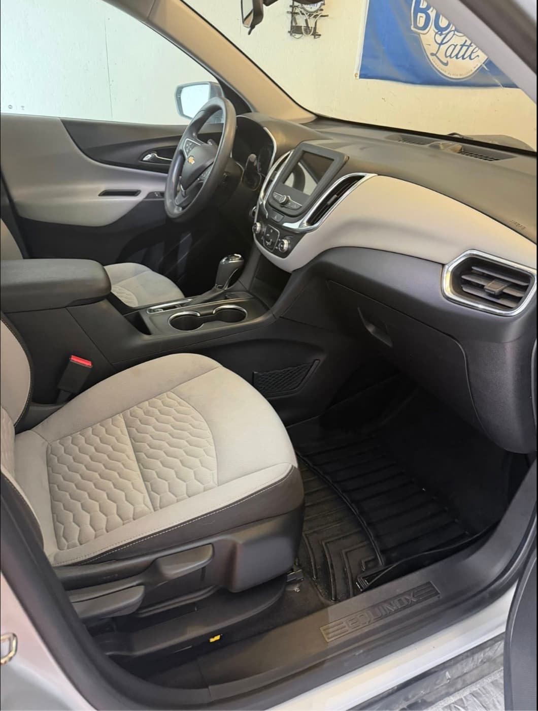 Chevy Equinox passenger side after a full interior detail